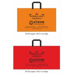 Markanıza Özel F2 Yumuşak Saplı Baskılı Poşet