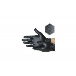 SİYAH NİTRİL KALIN ELDİVEN MEDIUM - 50 ADET